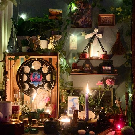 Incorporate Crystals into Your Space with these Wicca Room Ideas